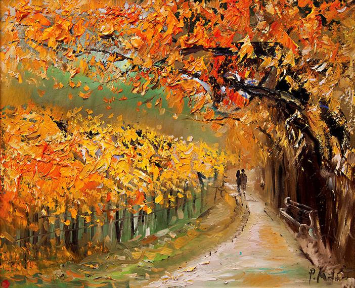 GOLDEN AUTUMN - Mitkov Artworks 2018 Colours of the World Collection